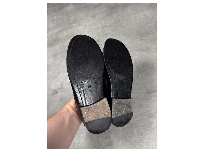 Mocassini Saint Laurent in pelle nera Nero - vista 6