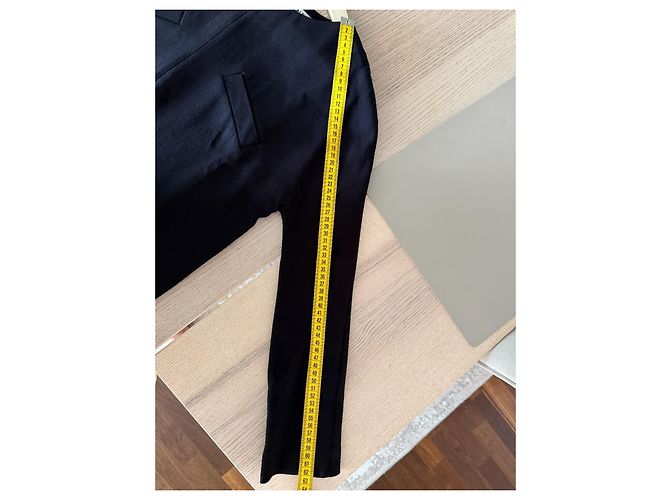 Balenciaga Blusa de seda negra talla 36 Negro - vista 7