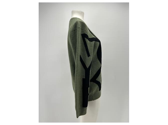 Autre Marque THE NEW YORKER Wollpullover Grün M - Ansicht 3