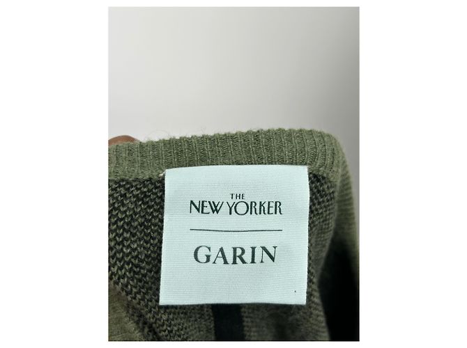 Autre Marque THE NEW YORKER Wollpullover Grün M - Ansicht 5