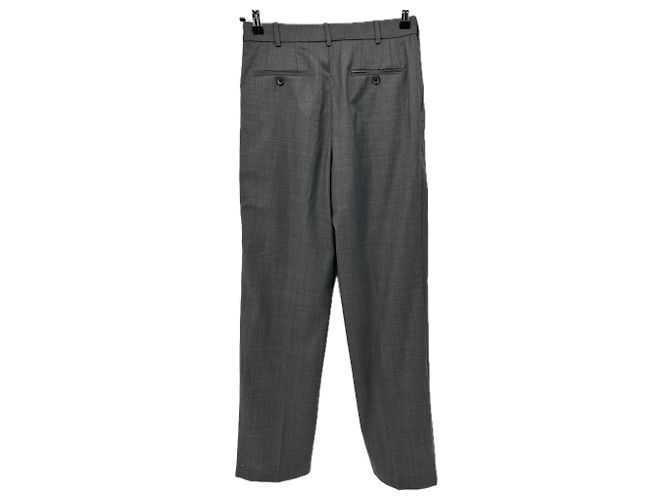 Autre Marque Pantalones de lana grises RONNY KOBO - vista 2