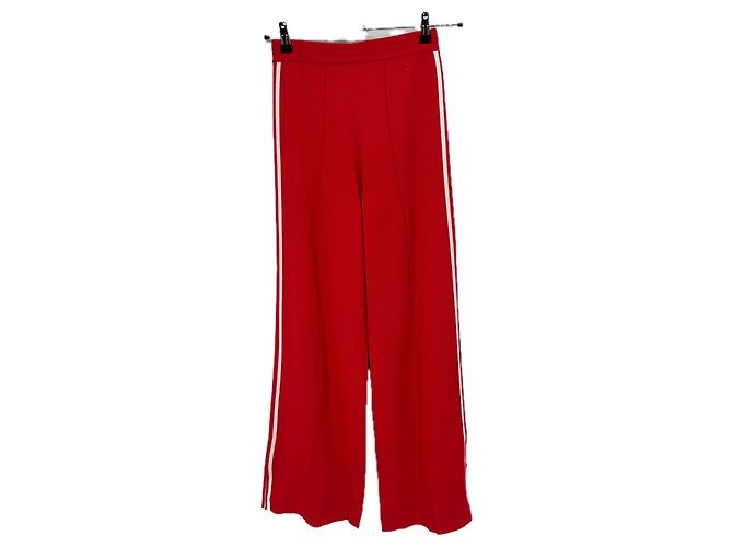 Autre Marque Pantalones rojos THE UPSIDE de viscosa S Roja - vista 2
