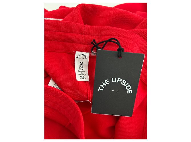 Autre Marque Pantalones rojos THE UPSIDE de viscosa S Roja - vista 3