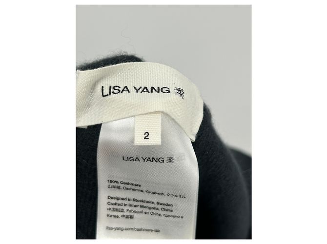 Autre Marque Falda de cachemira gris LISA YANG - vista 3