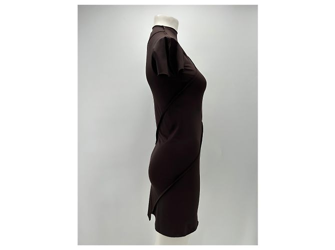 Autre Marque IOANNES Kleid braun Viscose - Ansicht 3