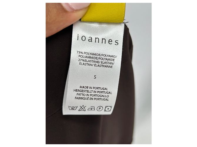 Autre Marque IOANNES Kleid braun Viscose - Ansicht 7