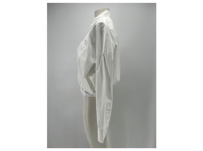 Camisa Mother de algodón blanca M - vista 4