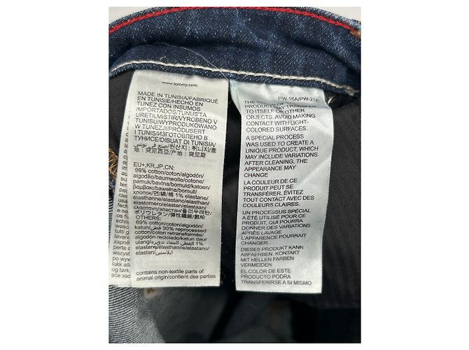 Vaqueros Tommy Hilfiger azules de algodón talla 28 - vista 4