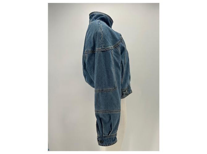 Autre Marque RONNY KOBO Denim Jacket Blue Cotton M - view 3