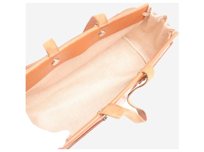 Hermès Cabas Herbag vintage neutro 2002 - vista 7