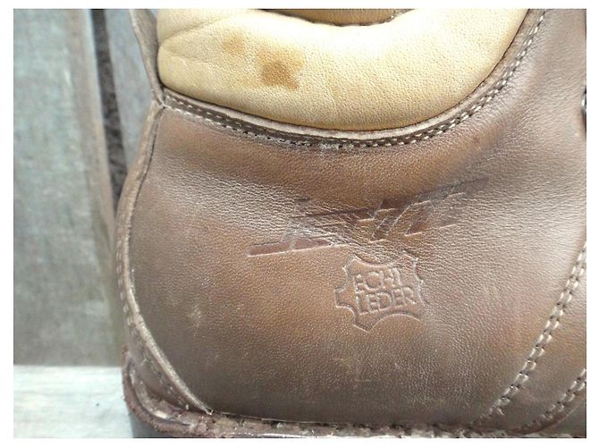 Autre Marque Zermatt Leder Wanderstiefel Größe 39 Braun - Ansicht 2