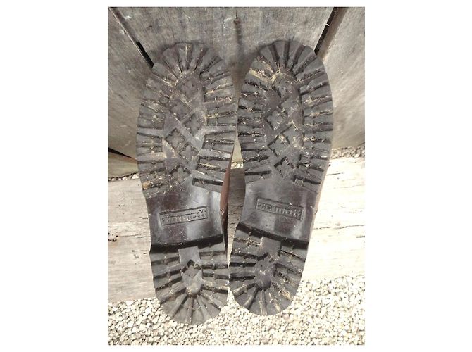 Autre Marque Zermatt Leder Wanderstiefel Größe 39 Braun - Ansicht 3