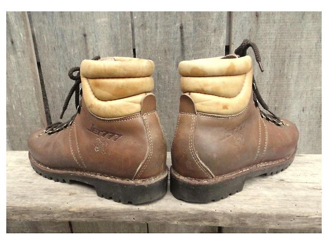 Autre Marque Zermatt Leder Wanderstiefel Größe 39 Braun - Ansicht 8