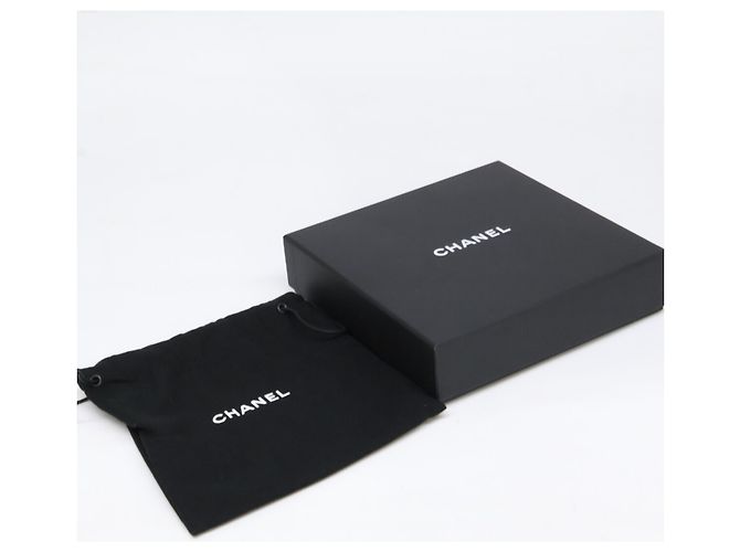 Chanel G20C Grosgrain-Bandgürtel mit Coco Mark Kette Schwarz Golden - Ansicht 5