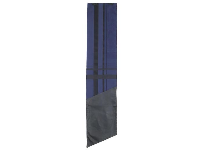 Trim Hermès HERMES Maxi Twilly Schal in Navy und Schwarz Marineblau - Ansicht 2