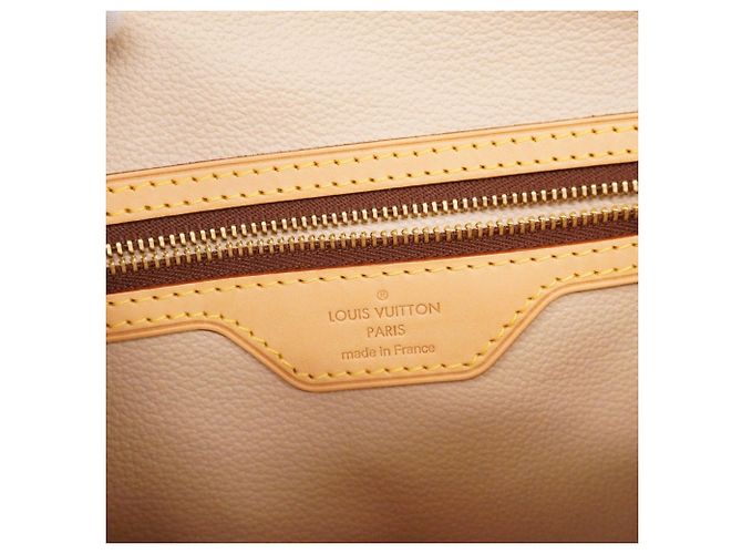 Borsa Tote Louis Vuitton Monogram Bucket GM Marrone - vista 4