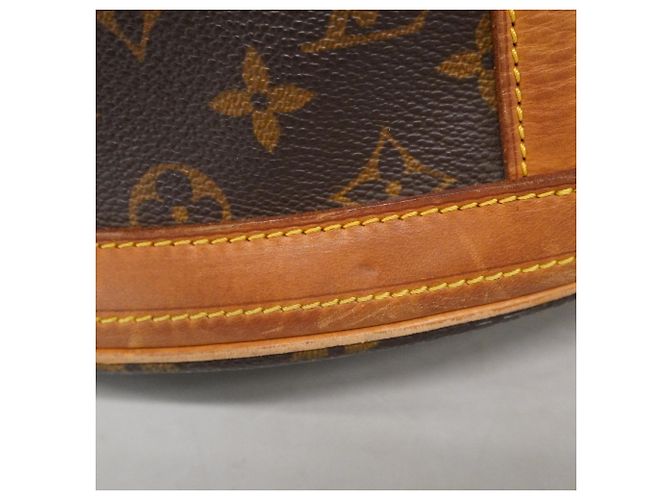 Borsa Tote Louis Vuitton Monogram Bucket GM Marrone - vista 6