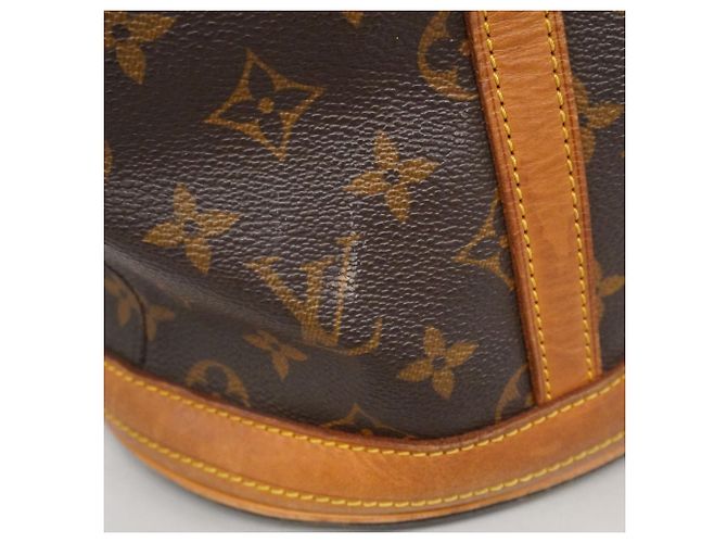 Borsa Tote Louis Vuitton Monogram Bucket GM Marrone - vista 7