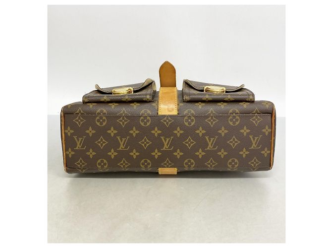 Borsa Louis Vuitton Monogram Manhattan GM Marrone - vista 3