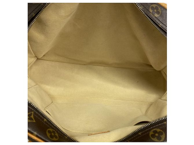 Borsa Louis Vuitton Monogram Manhattan GM Marrone - vista 4
