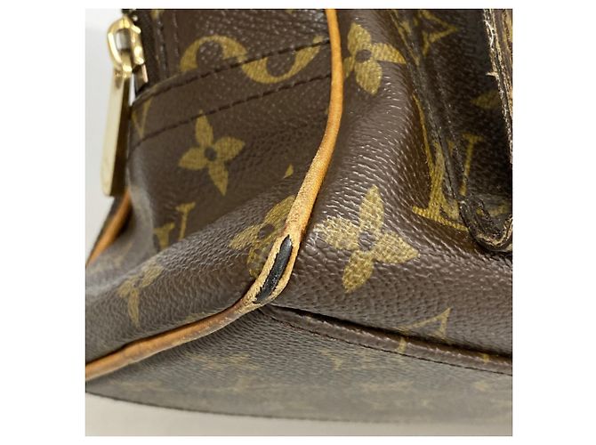 Borsa Louis Vuitton Monogram Manhattan GM Marrone - vista 6