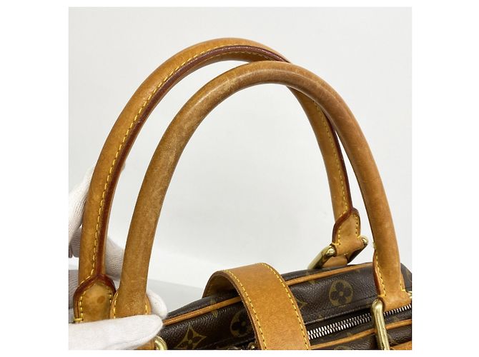 Borsa Louis Vuitton Monogram Manhattan GM Marrone - vista 8