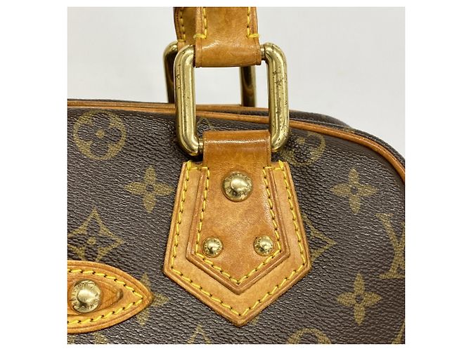 Borsa Louis Vuitton Monogram Manhattan GM Marrone - vista 9