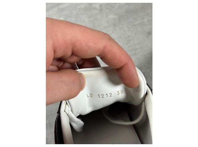 Louis Vuitton Sneaker Low-Top Monogram Marrone Bianco - vista 8