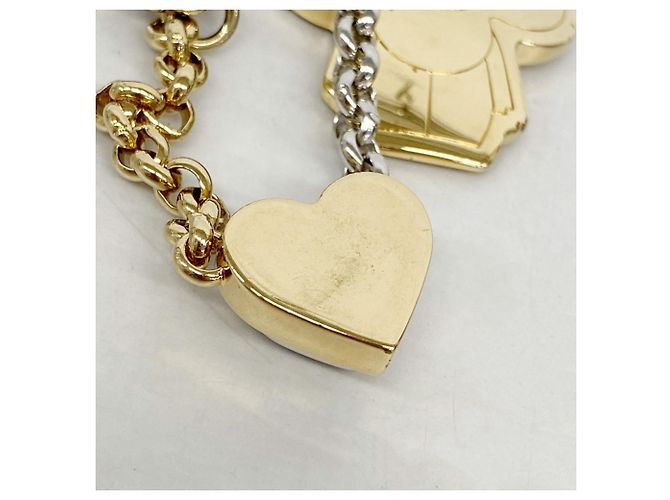 Portachiavi Louis Vuitton Charm Chain Vivienne BFF M00835 Argento D'oro - vista 3