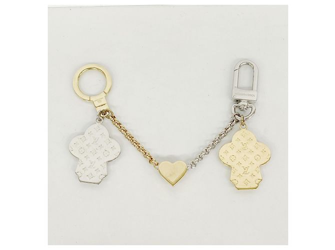 Portachiavi Louis Vuitton Charm Chain Vivienne BFF M00835 Argento D'oro - vista 6