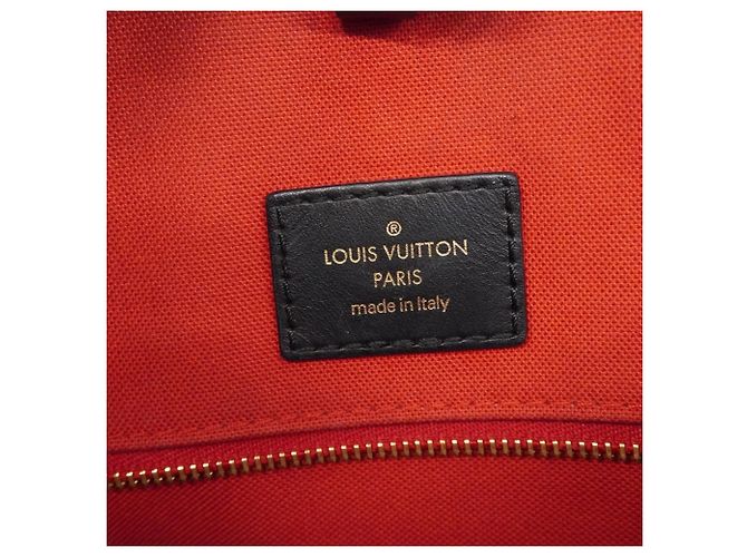 Borsa Tote Louis Vuitton Monogram Giant Reverse OnTheGo MM Marrone - vista 5