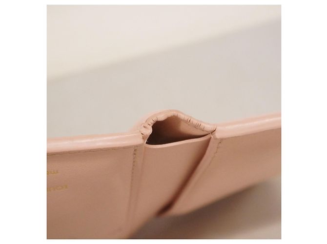 Capucines Louis Vuitton Tri-fold Wallet Pink - Ansicht 6