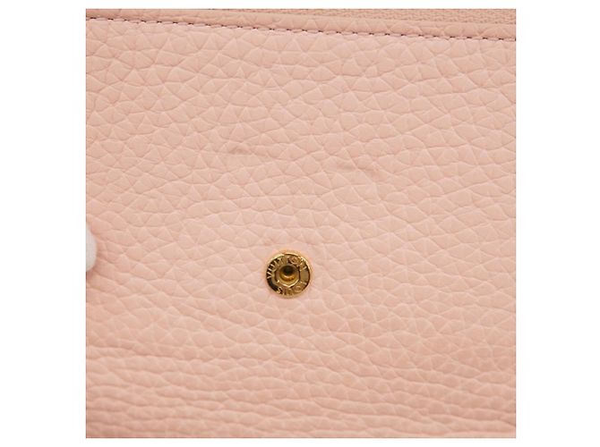 Capucines Louis Vuitton Tri-fold Wallet Pink - Ansicht 7