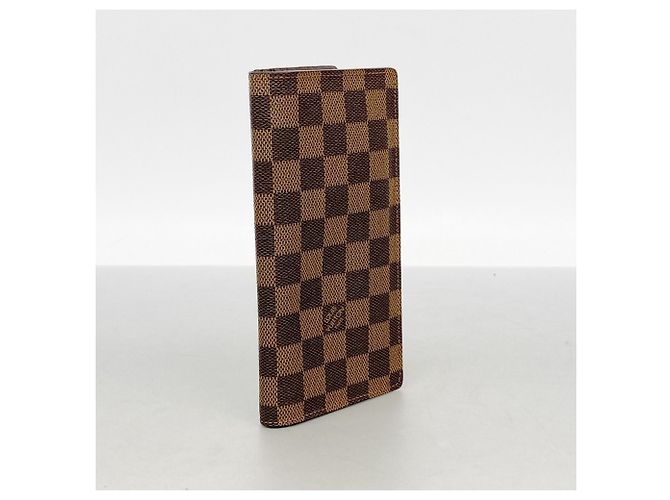 Portafoglio lungo Louis Vuitton Damier Brazza - Ebene Damier ebene - vista 2
