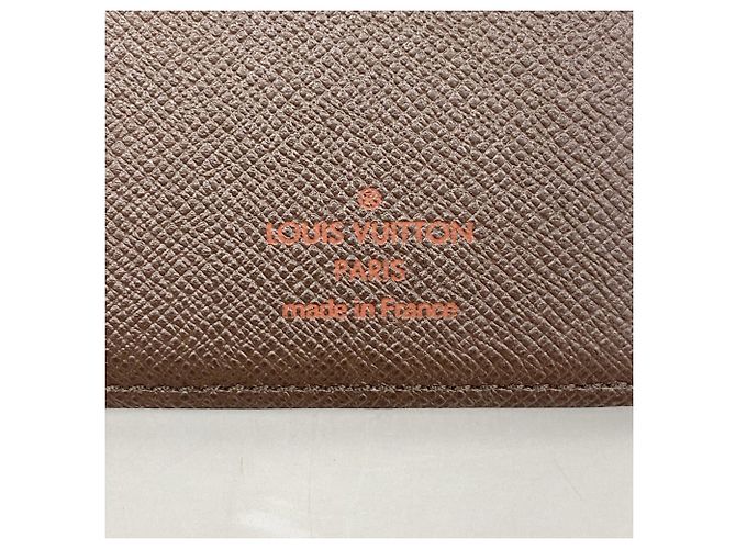 Portafoglio lungo Louis Vuitton Damier Brazza - Ebene Damier ebene - vista 4