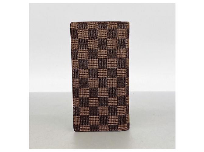 Portafoglio lungo Louis Vuitton Damier Brazza - Ebene Damier ebene - vista 7