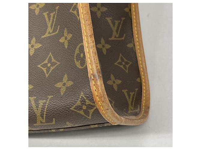 Borsa Louis Vuitton Monogram Beverly Marrone - vista 6