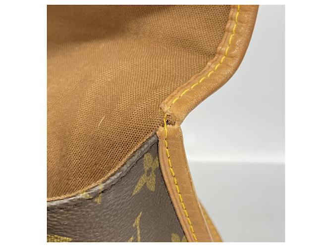 Borsa Louis Vuitton Monogram Beverly Marrone - vista 8