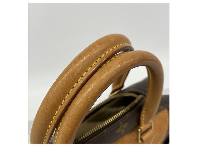 Borsa Louis Vuitton Monogram Deauville Marrone - vista 10