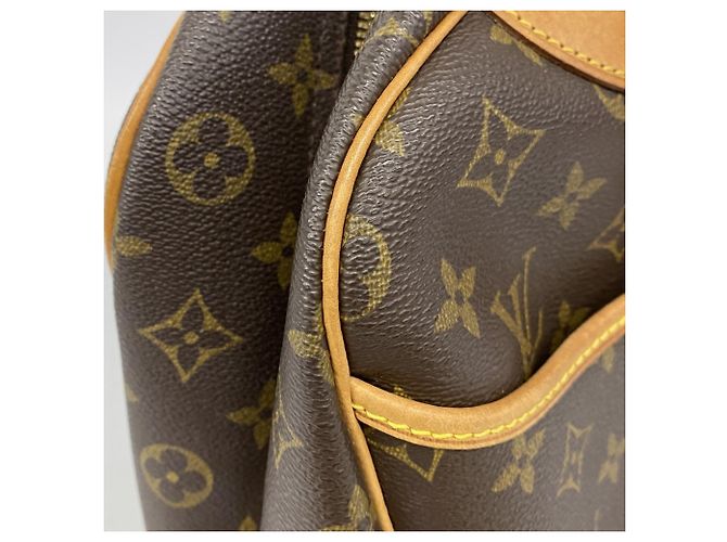 Borsa Louis Vuitton Monogram Deauville Marrone - vista 11
