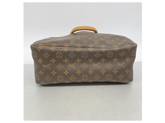 Borsa Louis Vuitton Monogram Deauville Marrone - vista 3