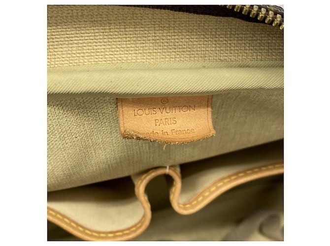 Borsa Louis Vuitton Monogram Deauville Marrone - vista 5