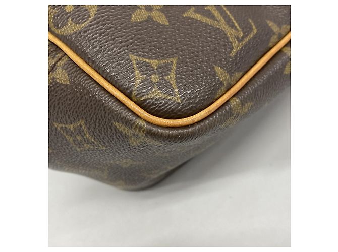 Borsa Louis Vuitton Monogram Deauville Marrone - vista 7