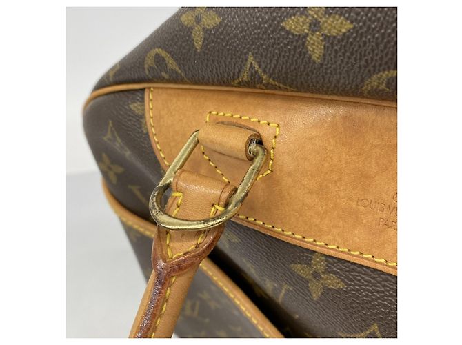 Borsa Louis Vuitton Monogram Deauville Marrone - vista 9