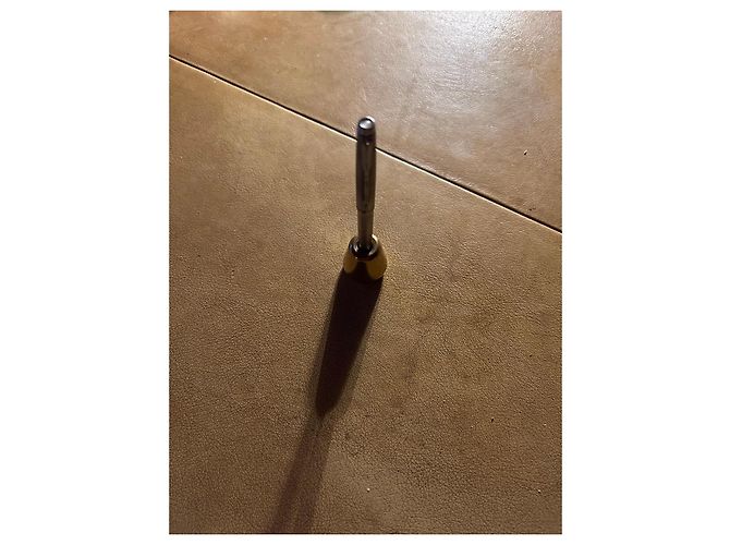 Autre Marque Set de stylos Waterman métal argenté - Plume et Bille avec support Gris - vue 8