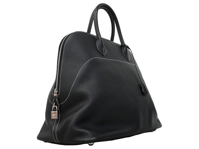 Hermès Sac à main Hermes Bolide Relax 45 Evercolor Noir - vue 2