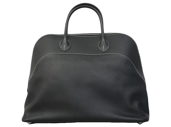 Hermès Sac à main Hermes Bolide Relax 45 Evercolor Noir - vue 7