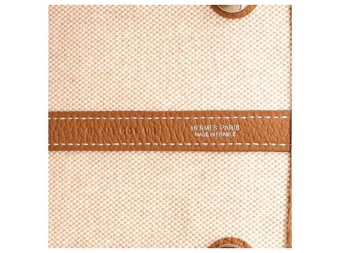 Hermès Sac cabas Hermes Neo Garden 41 Doré - Ansicht 5
