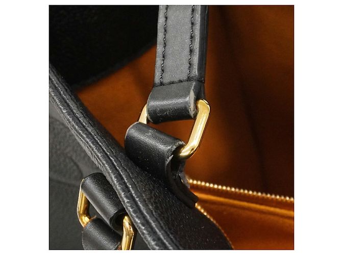 Borsa Tote Louis Vuitton Monogram Empreinte OnTheGo GM Nero - vista 12