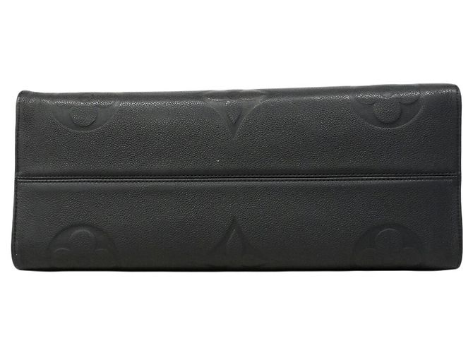 Borsa Tote Louis Vuitton Monogram Empreinte OnTheGo GM Nero - vista 3
